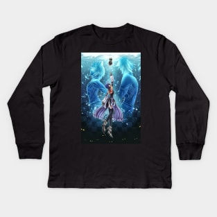 Aqua Kids Long Sleeve T-Shirt